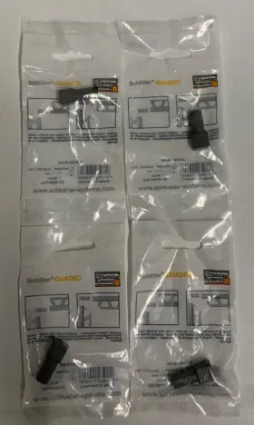4bschluter Schluter Ev/q100ae Lot Of Quadec Ev/q100tsg Corner Pewter