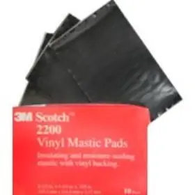 7000057774 Scotch 3m 2200 Vinyl Mastic Pad Mil 6-1/2 Inch X 4-1/2