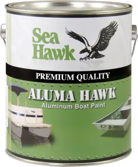 5165 Sea Hawks Paints Hawk Aluma Aluminum Boat Paint Quick Dry Jon Green Quart