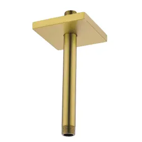 Seabefore Se-91038-8cb-sq Shower Arm With Flange 8 Inch Ceiling Mounted Fixed Pipe Bathroom Stra