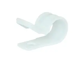 Cc-00.50 Secure Cableties 1/2 Inch Premium R Type Natural Nylon Screw Mount Cable Clamp For Wire