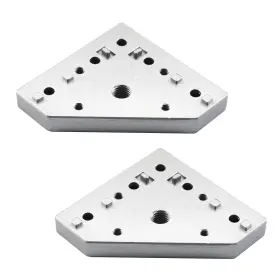 3030m12 Seeraphee 3030 Series M12 Aluminum Connection Corner Bracket Joint Plate L Shape