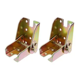 Lw3205 Semetall 2 Pcs Folding Self Bracket 90 Self-locking Hinge Leg Heavy Duty Le
