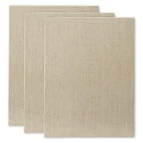 3-e5318ucp0912 Senso Clear Primed Linen Panels - 9x12-3 Pack Of For Painting Oils Ac