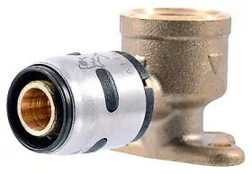 K334a Sharkbite/cash Acme 6 Pack Pex Evopex Push Drop Ear Elbow 90-degree 1/2 X 1/2- Inch Mpt