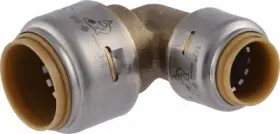 U274lfa Sharkbite/cash Acme 3/4 X 1/2- Inch Pipe Elbow Lead-free