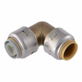 Ur4248a Sharkbite Max 6 Pack - Brass Push-to-connect Polybutylene Conversion Elbow Fitting 90-degree 1