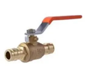 Uab22461lfa Sharkbite Expansion Ball Valve Brass 1/2 Pexa X Inch -