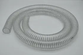 5643123 Shaskokoen Wire Reinforced Hose 3/4 Inch Id 0.748 1 Od 0.984 4.92ft Vinyl Tubing