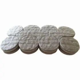 Shepherd 039003067062 12 Pack - Self Adhesive Felt Pads 1- Inch Round Gray Extra Heavy-duty 16-pk 6706