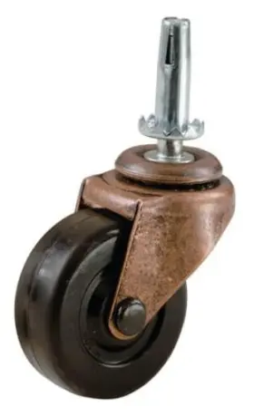 9347e Shepherd Hardware 9347 1-5/8-inch Medium Duty Stem Caster 2-pack 1-5/8 Inch