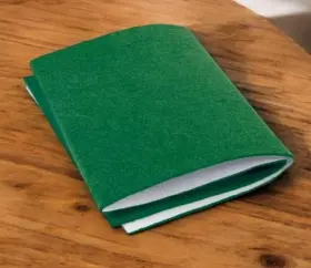 Shepherd Hardware 082901512660 6 Inch X 18 Self Adhesive Felt Pad Green #51266