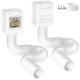 Sibodeer 784300414940 Rain Gutter Downspout Extensions Down Spout Drain Extender Connec