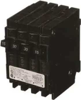 Siemens 783643194960 Quart Triplex Breaker Two 15 Amp 1 Pole And One 30 2 Pole. Siemens. Brand New