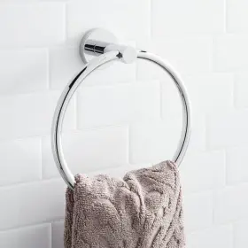 2212-ch Signature Hardware Towel Ring-polished Chrome Brass