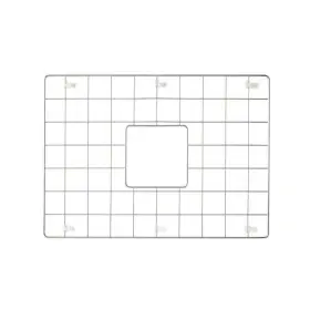 23000014 Signature Hardware Stainless Steel Wire Rack For 24 Inch Sinks-center Drain