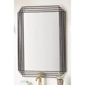 23270-bpcgl Signature Hardware 29.75 Inch X 40 1 Strip Bathroom Vanity Mirror -iron And Acrylic Back