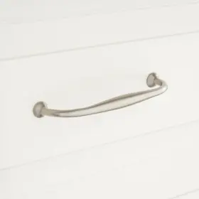 444195 Signature Hardware Padilla Solid Brass Cabinet Pull 6-1/4 Inch Oil Rubbed