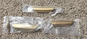 461724 Signature Hardware 3 Brass Sash Lifts In Satin