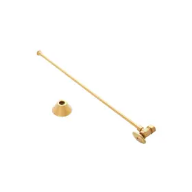 477103 Signature Hardware Toilet Supply Kit With 5/8 Inch Od X 3/8 Angle Stop