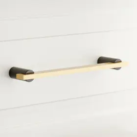 Amw-mod-cab-4-sb-blnk Signature Hardware 4 Inch Masella Solid Brass Cabinet Pull - Black Nickel /satin
