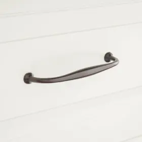 B-3950-6.25-ab Signature Hardware 6-1/4 Inch Padilla Solid Brass Cabinet Pull - Antique