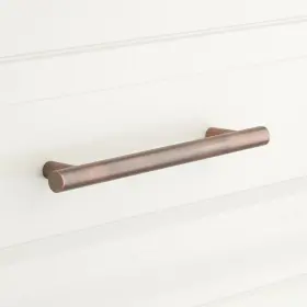 Eh1082.6.acp Signature Hardware 6 Inch Avignon Solid Brass Cabinet Pull - Antique Copper