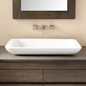 Hb19013 Signature Hardware Rectangular Wash Basin - 800x450x110mm 31-1/2 Inch X18 X4-3/8