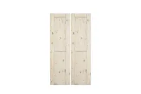 Hbd7111 Signature Hardware Polson Two-panel Bifold Barn Door - 36 X 84