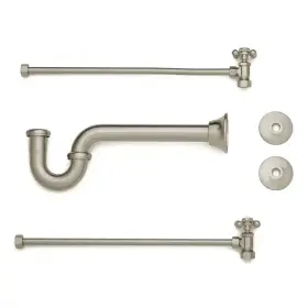 Nb-110xl-lf-bn-u Signature Hardware Bathroom Trim Kit For 1/2 Inch Copper Pipe - Extra Long P-trap