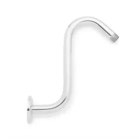 Pch-5046-cp Signature Hardware 8 Inch Solid Brass Offset Shower Arm With Flange - Chrome