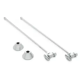 Sh231cp Signature Hardware Bathroom Supply Kit With 5/8 Inch Od X 3/8 Angle Stop - Chrome