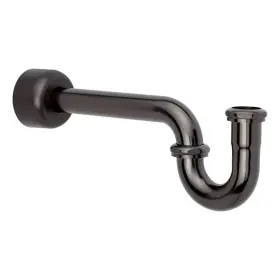 Sh362gm Signature Hardware 1-1/4 Inch P-trap With High Box Flange - Gunmetal