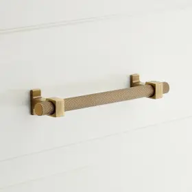 Bp8955128abm Signature Hardware Sh553025abm - 5-1/16 Inch Cabinet Pull Antique Brass/antique Brass