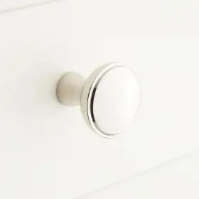 Sh553064pnl Signature Hardware Strasbourg Brass Cabinet Knob 1-1/4 Inch Polished