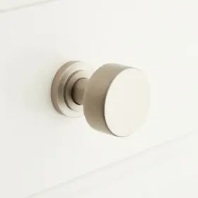 Sh553066nkl Signature Hardware Eh5461.11/4.nkl - Colmar Brass Cabinet Knob 1-1/4 Inch Satin Nickel