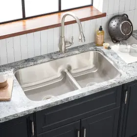 Shcaurba3421 Signature Hardware 34x21 2b Um Rec Brdg Sink