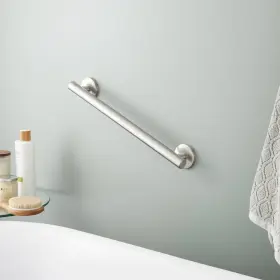 Shgb18cbn Signature Hardware 18 Inch Contemporary Grab Bar - Brushed Nickel