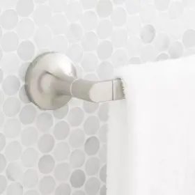 Shlz24tbzbn Signature Hardware 24 Inch Lentz Towel Bar - Brushed Nickel