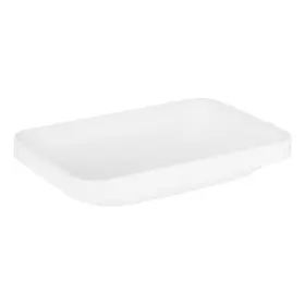 Shrev300wh Signature Hardware Resser Rectangular Semi-recessed Sink - White