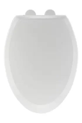 Shtsez200wh Signature Hardware Traditional Ultra Slim Easy Clean Toilet Seat - Elongated Bowl White