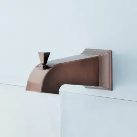 Shvl8030gorb Signature Hardware Vilamonte Pressure Balance Tub And Shower Set Trim - Oil Rubbed Bronze
