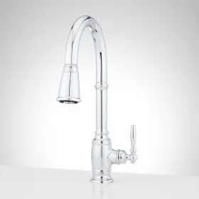 Shxcfn100cp Signature Hardware Finnian Pull-down Kitchen Faucet - Chrome