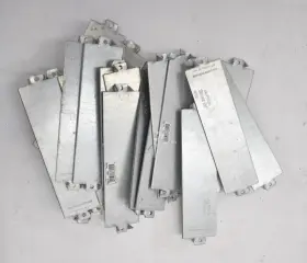 00139 Simpson Lot Of 19 Strong Tie 1-1/2 Inch X 6 Galvanized Steel 16 Gauge Nail Stopper