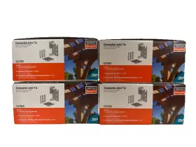 Cjt3zs Simpson Joist Tie 12-gauge Zmax Galvanized Concealed Case Of 4