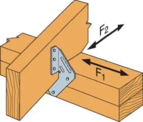 H1az Simpson Strong-tie 100 Pack - Hurricane Z-max For Connecting Trusses And Rafters To Top Plate H