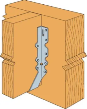 20-ga Simpson Strong Tie Lu210 50 Pack Joist Hanger 20-ga. Steel 2 X 10- Inch