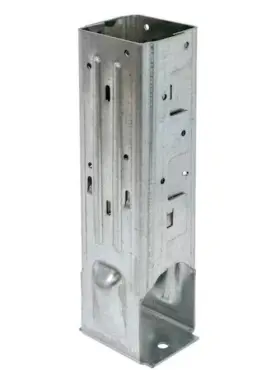 Mpb44z Simpson Strong-tie Mpbz Zmax Galvanized Moment Post Base For 4x4 Nominal Lumber With Sds Screws