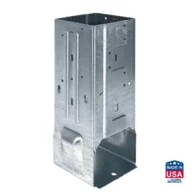 Mpb66z Simpson Strong-tie Mpbz Zmax Galvanized Moment Post Base 6x6 Nominal Lumber Sds Screws