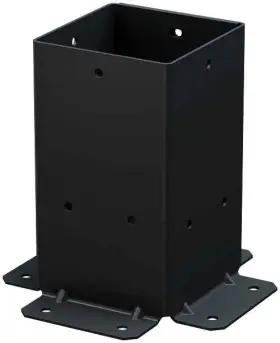Sage-b44-kt2 Simpson Strong-tie Sage System Plack Powder-coated 4x4 Base 2-pack